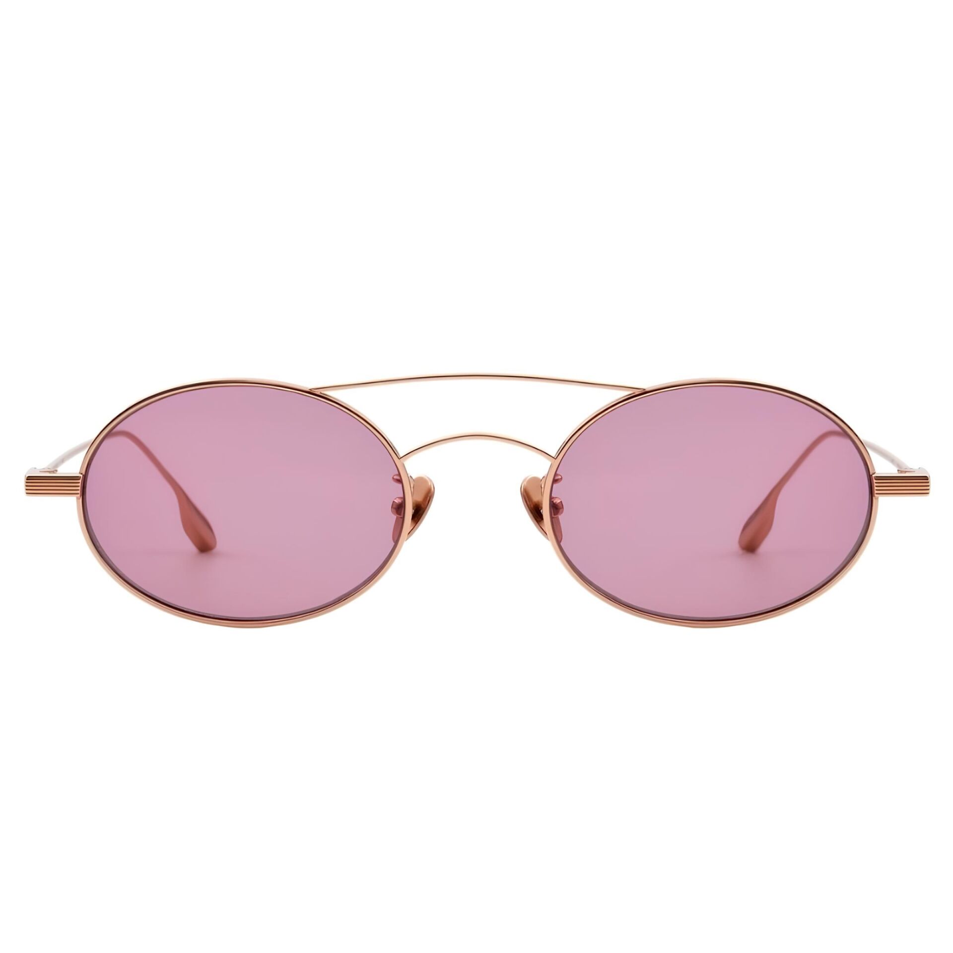 Projekt Produkt Clcc2 Yuvarlak Pembe Titanyum Kadın Güneş Gözlüğü