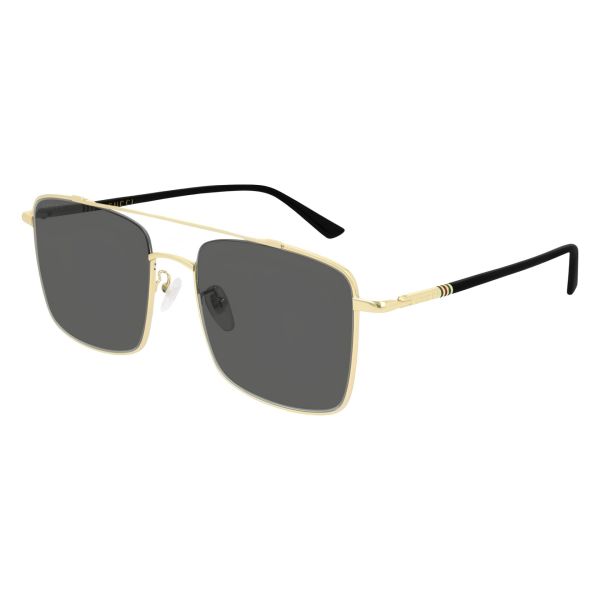 Gucci Gg0610Sk 001 Gold Siyah Kare Unisex Güneş Gözlüğü