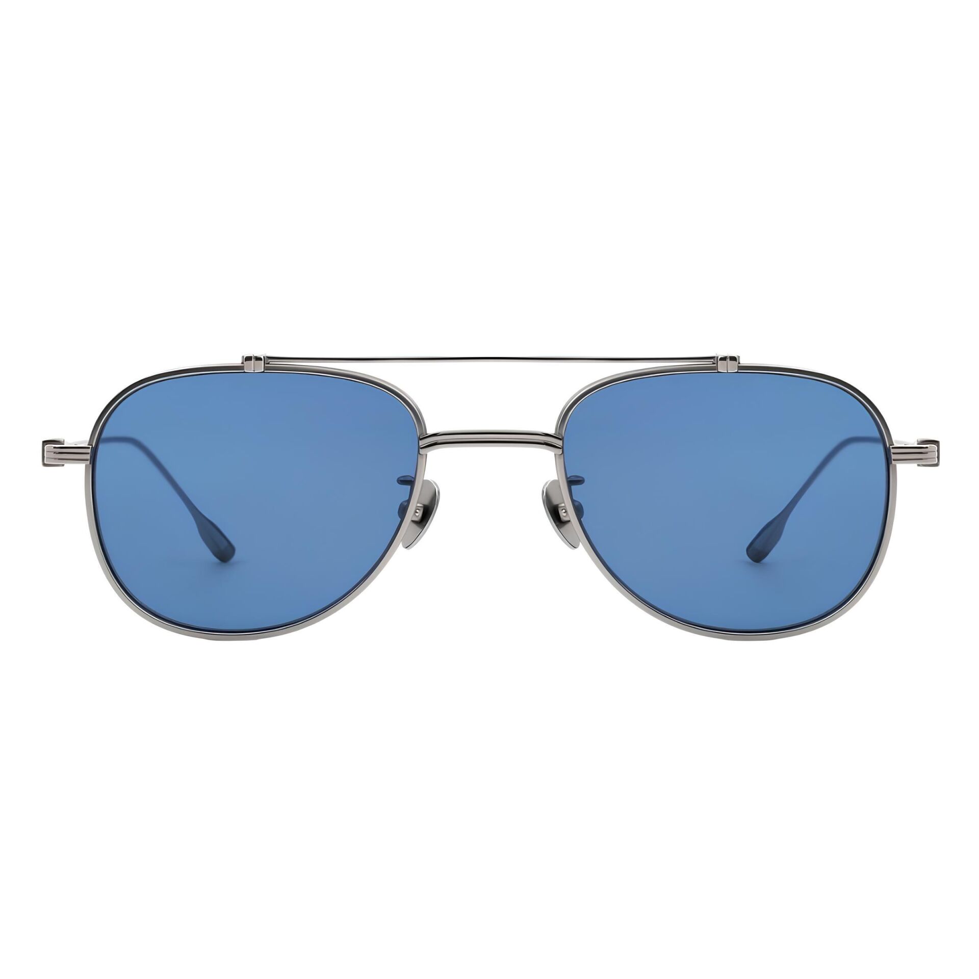 Projekt Produkt Clcc3 Oval Mavi Titanyum Unisex Güneş Gözlüğü