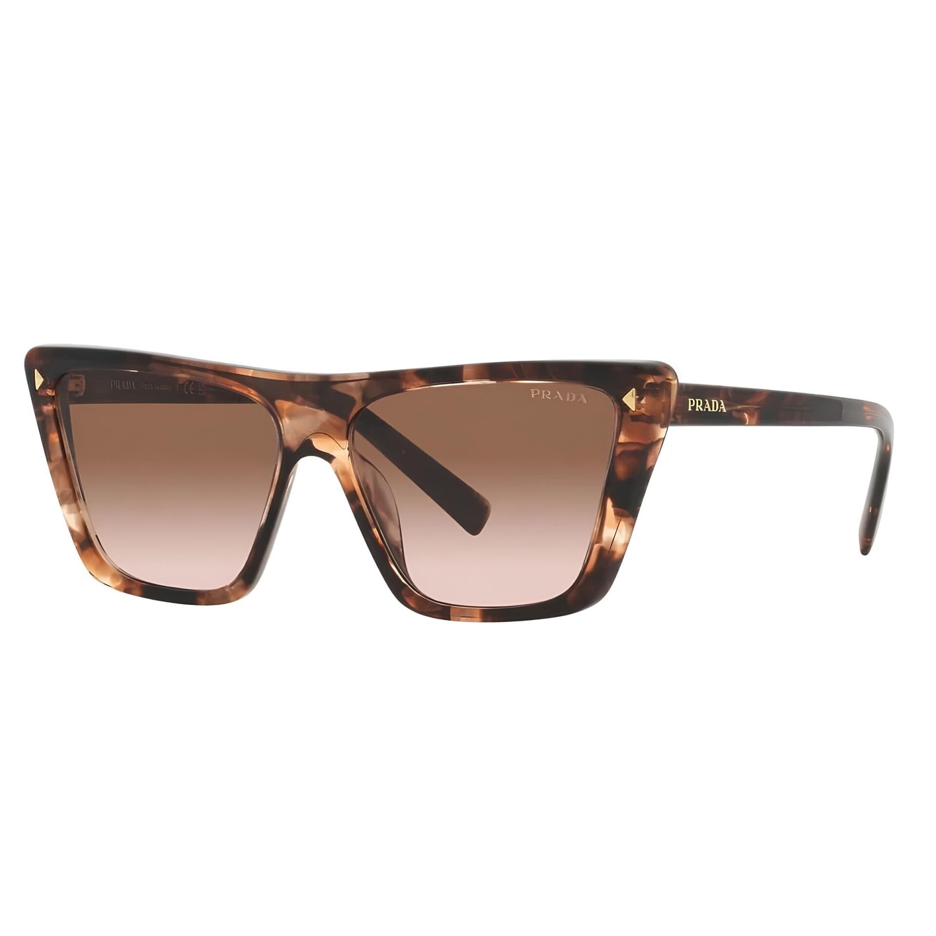 Prada 0Pr 21ZS 07R0A6 Leopar Cat Eye Kadın Güneş Gözlüğü