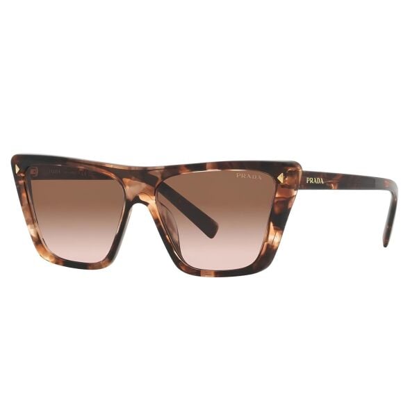 Prada 0Pr 21ZS 07R0A6 Leopar Cat Eye Kadın Güneş Gözlüğü