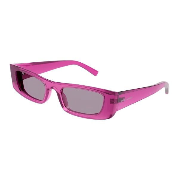 Saint Laurent SL 553 Şeffaf Pembe Kadın Güneş Gözlüğü