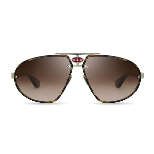 Bugatti 10 Titanyum Damla Kahverengi Erkek Güneş Gözlüğü