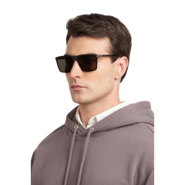 Hugo Boss 1844/S Kare Siyah Erkek Güneş Gözlüğü