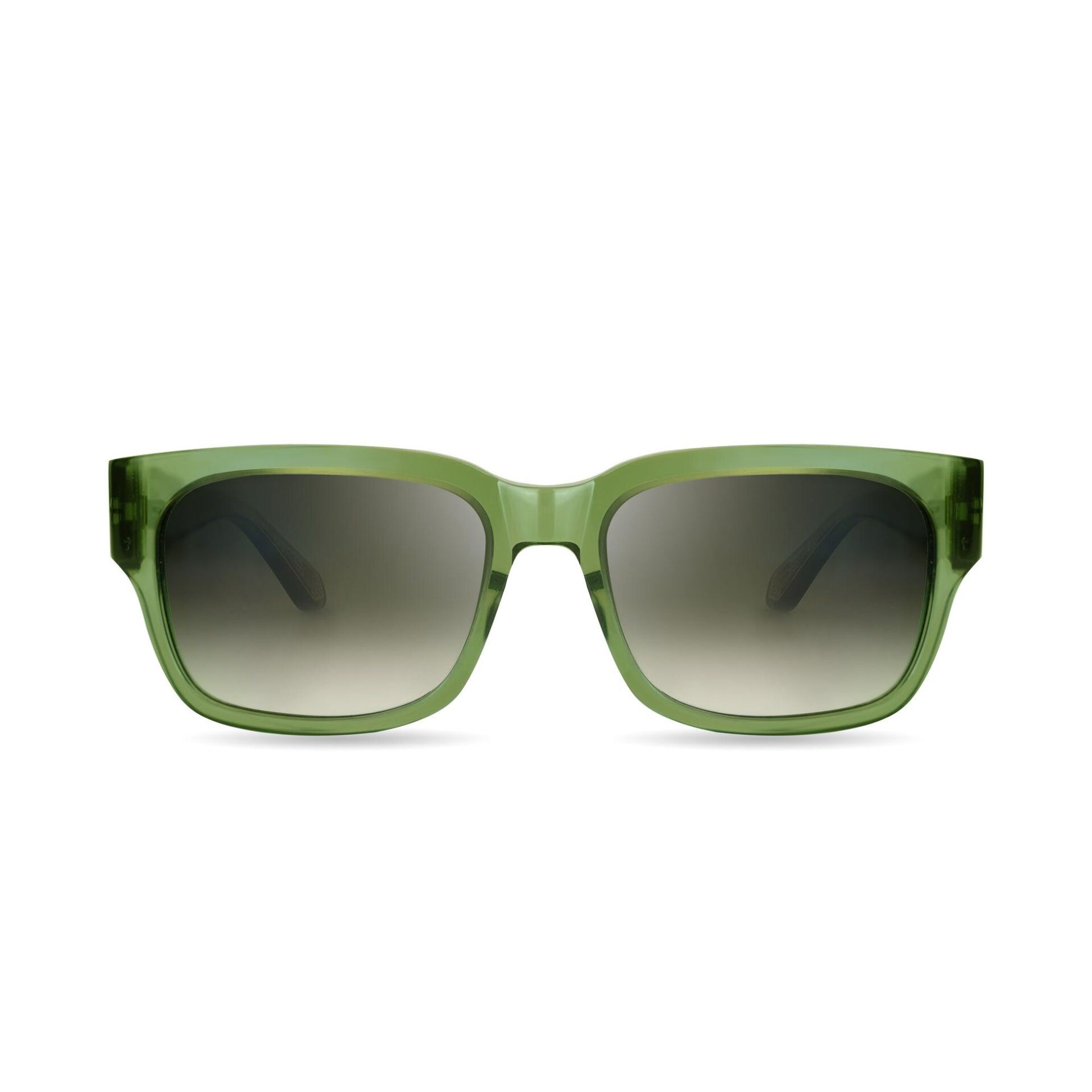 Bugatti 29 Yeşil Oval Kare Erkek Güneş Gözlüğü