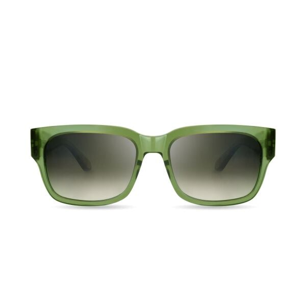 Bugatti 29 Yeşil Oval Kare Erkek Güneş Gözlüğü