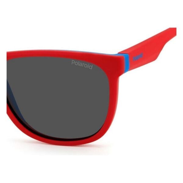 Polaroid Pld 8049/S Kırmızı Oval Çocuk Güneş Gözlüğü