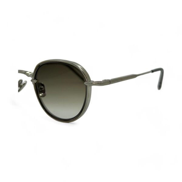 Eque.M Density Füme Yuvarlak Titanyum Unisex Güneş Gözlüğü