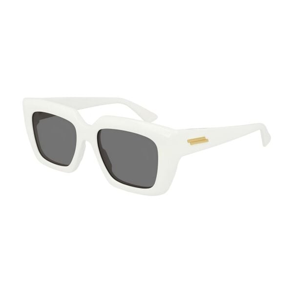 Bottega Veneta Bv1030S Kare Beyaz Unisex Güneş Gözlüğü