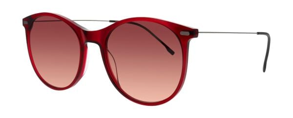 Prodesing 8670 Kırmızı Yuvarlak Unisex Güneş Gözlüğü