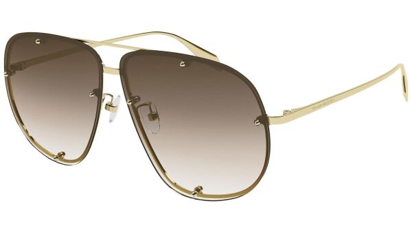 Alexander Mcqueen Am0363s Metal Pilot Kadın Güneş Gözlüğü