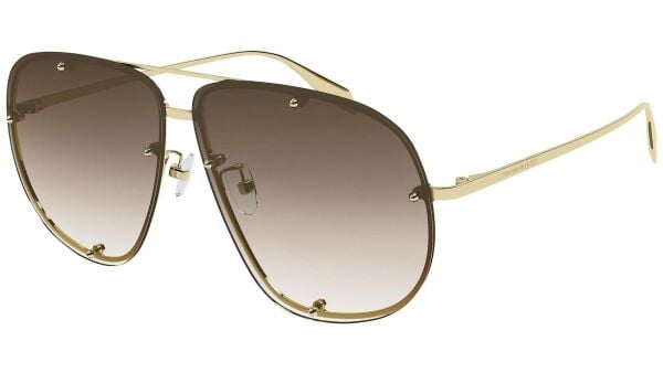 Alexander Mcqueen Am0363s Metal Pilot Kadın Güneş Gözlüğü