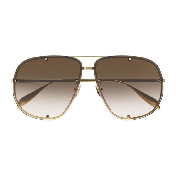 Alexander Mcqueen Am0363s Metal Pilot Kadın Güneş Gözlüğü