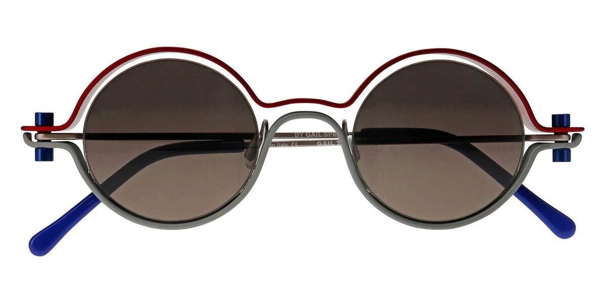 Prodesign Gailthirteen Kırmızı Yuvarlak Unisex Güneş Gözlüğü