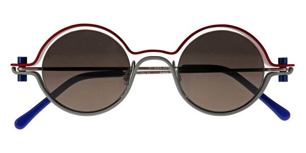 Prodesign Gailthirteen Kırmızı Yuvarlak Unisex Güneş Gözlüğü