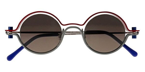 Prodesign Gailthirteen Kırmızı Yuvarlak Unisex Güneş Gözlüğü