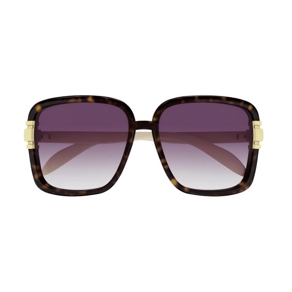 Gucci Gg1066S Leopar Kelebek Kadın Güneş Gözlüğü
