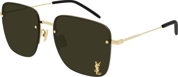 Saint Laurent Sl 312 M Gold Kare Kadın Güneş Gözlüğü