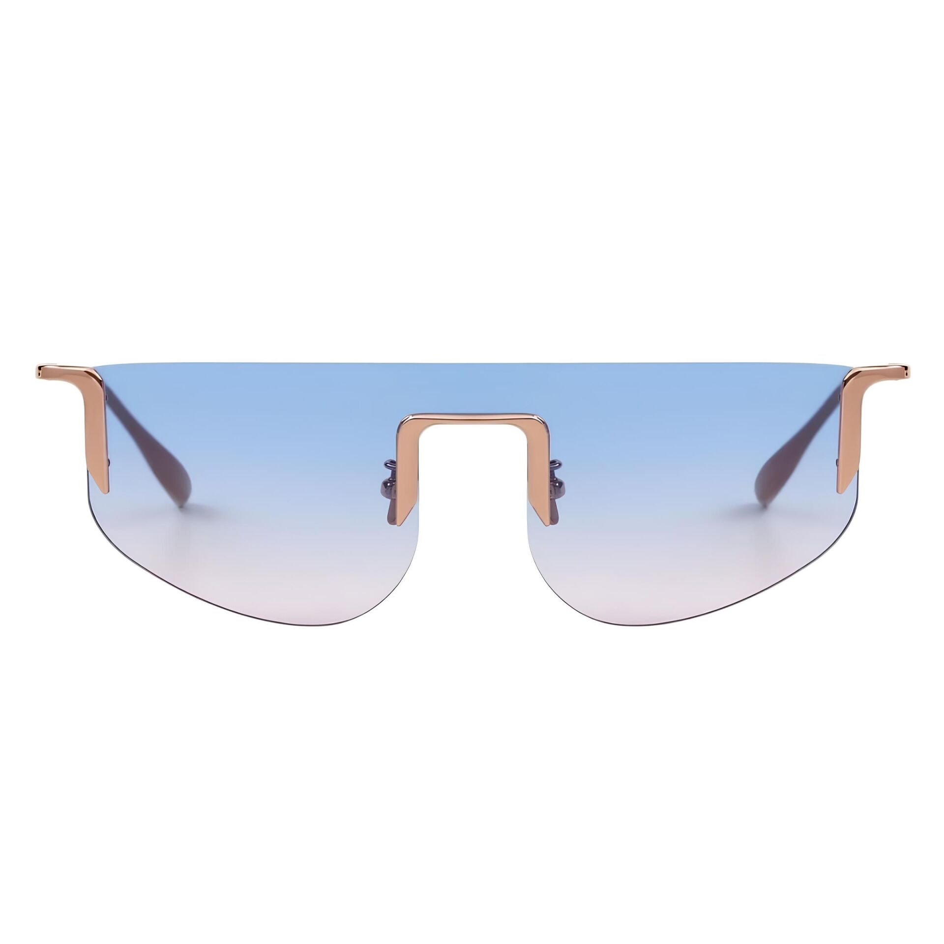 Projekt Produkt Rscc1 Gold Maske Unisex Güneş Gözlüğü