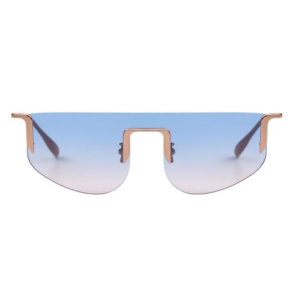 Projekt Produkt Rscc1 Gold Maske Unisex Güneş Gözlüğü