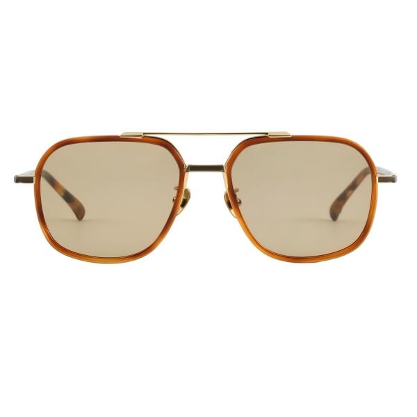 Projekt Produkt Gözlük Rs10(s) C3G Kahverengi Oval Erkek Güneş Gözlüğü
