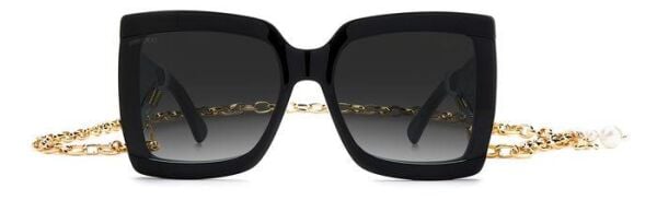 Jimmy Choo Renee/N/S Kelebek Siyah Kadın Güneş Gözlüğü