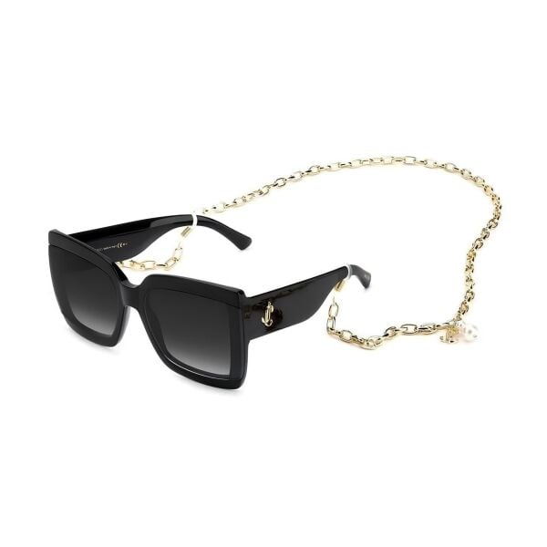 Jimmy Choo Renee/N/S Kelebek Siyah Kadın Güneş Gözlüğü