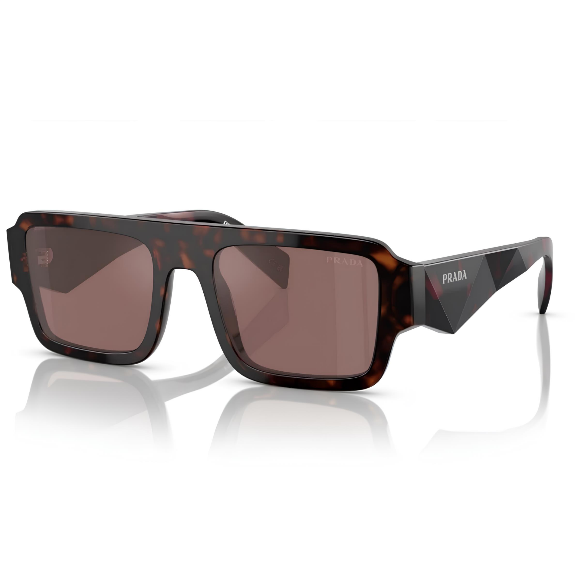 Prada 0Pr A05S Kare Leopar Unisex Güneş Gözlüğü