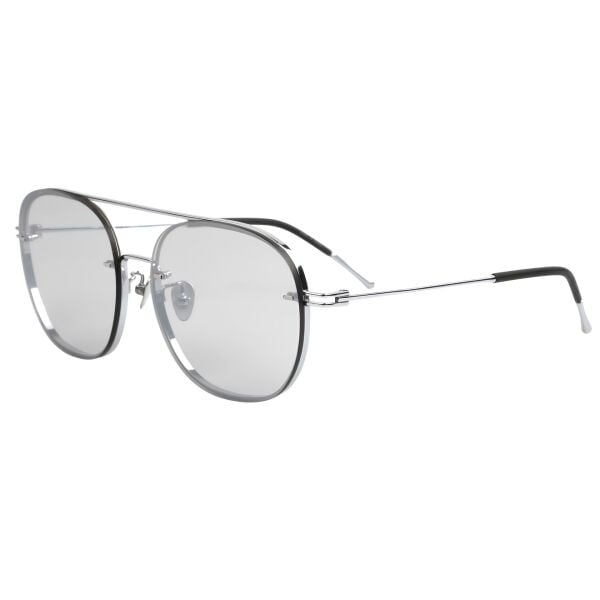 Projekt Produkt Ge-7 Silver Oval Titanyum Unisex Güneş Gözlüğü
