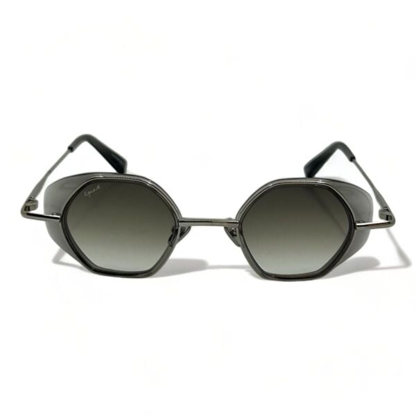 Eque.M Caver SGR Cat Eye Siyah Titanyum Unisex Güneş Gözlüğü