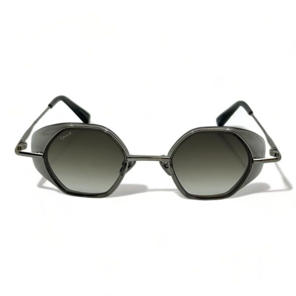 Eque.M Caver SGR Cat Eye Siyah Titanyum Unisex Güneş Gözlüğü