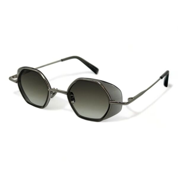 Eque.M Caver SGR Cat Eye Siyah Titanyum Unisex Güneş Gözlüğü