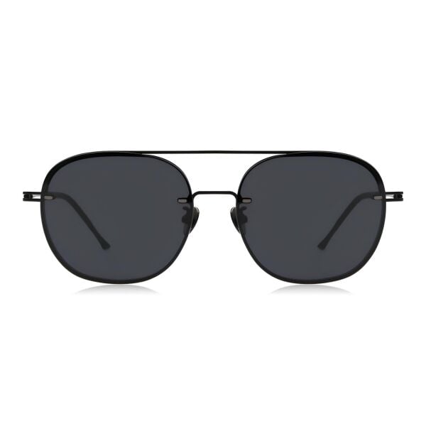 Projekt Produkt Ge-7 CBK Oval Siyah Titanyum Erkek Güneş Gözlüğü