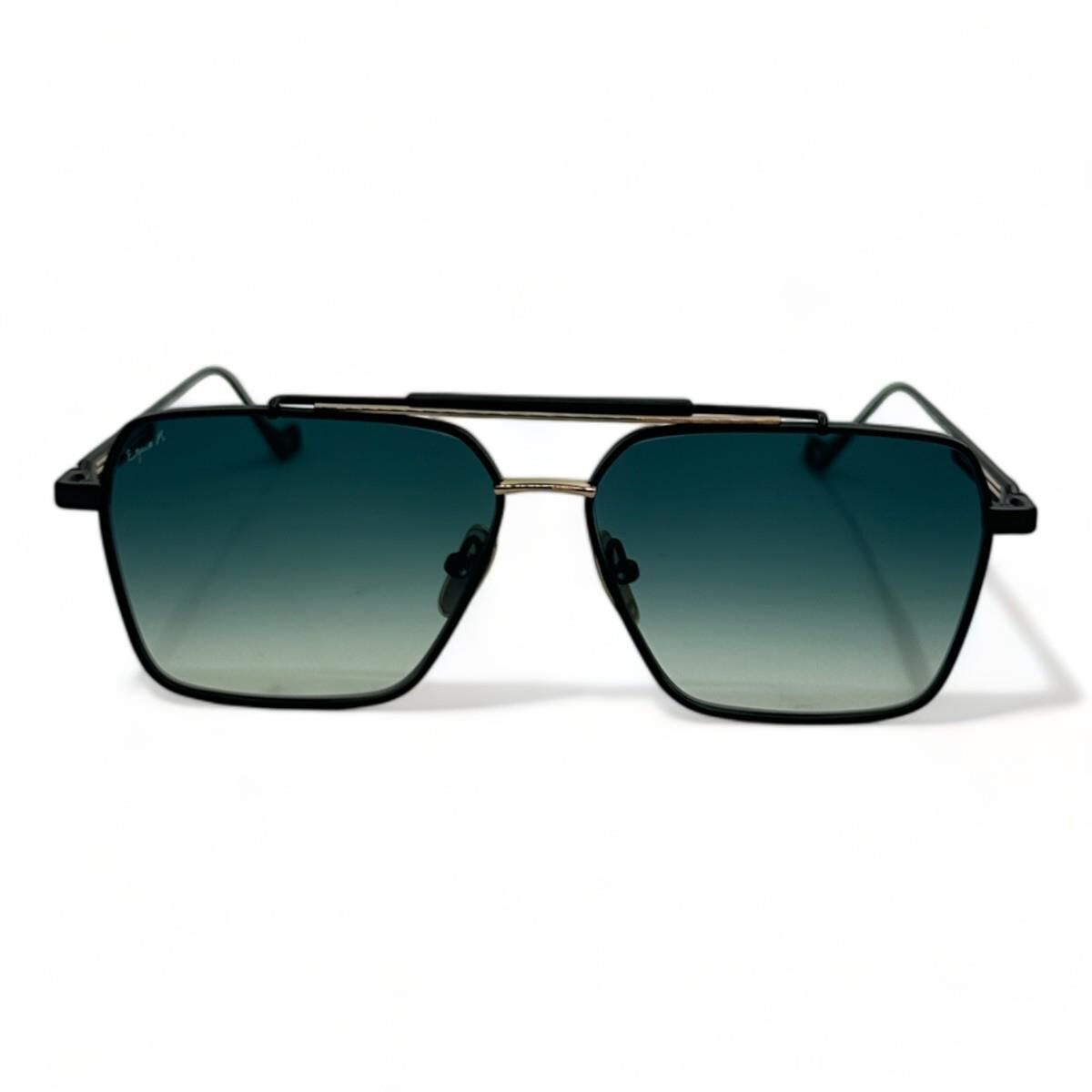 Eque.M Gatsby MBG Kare Siyah Titanyum Unisex Güneş Gözlüğü