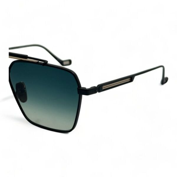 Eque.M Gatsby MBG Kare Siyah Titanyum Unisex Güneş Gözlüğü