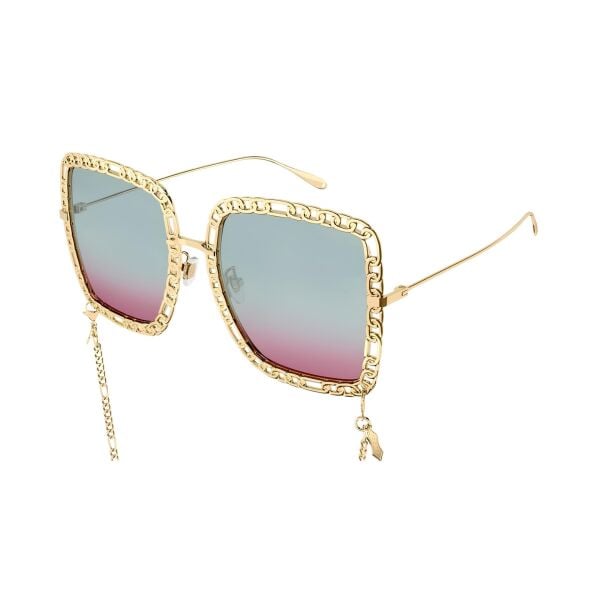 Gucci Gg1033s Kare Metal Kadın Güneş Gözlüğü