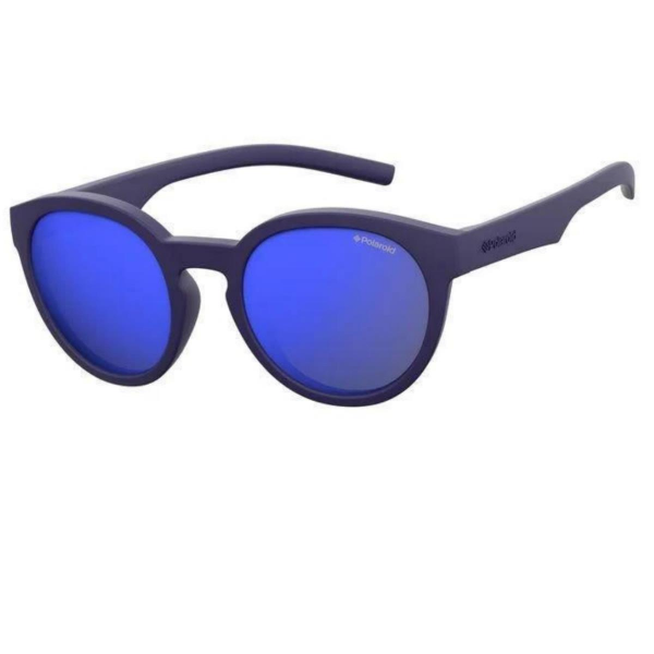 Polaroid Pld 8019/S Yuvarlak Mavi Çocuk Güneş Gözlüğü