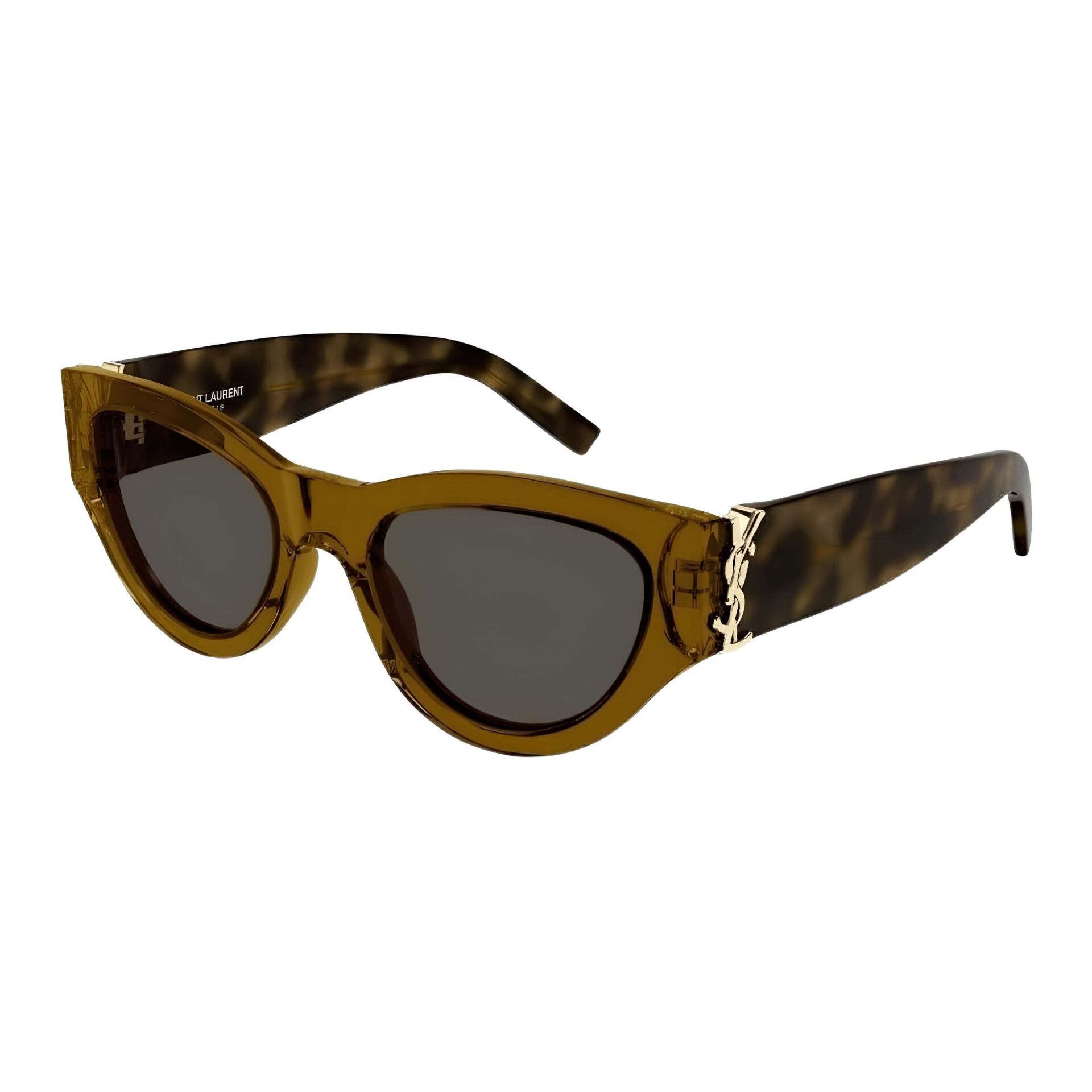 Saint Laurent Sl M94 Cat Eye Havana Şeffaf Kadın Güneş Gözlüğü