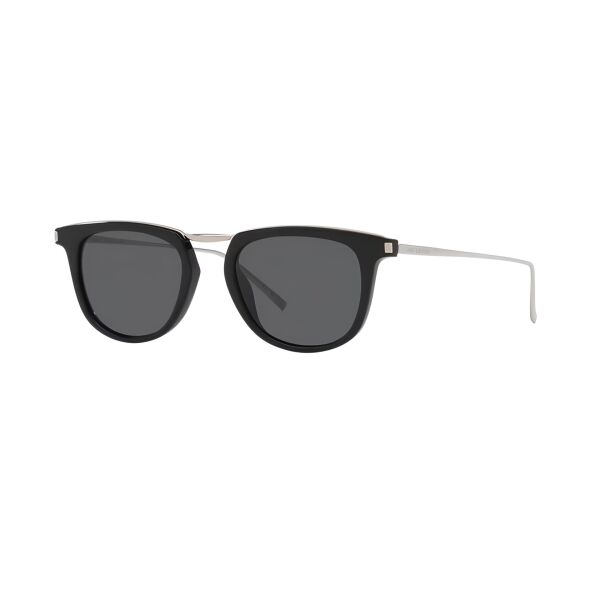 Saint Laurent SL 753 Oval Siyah Unisex Güneş Gözlüğü