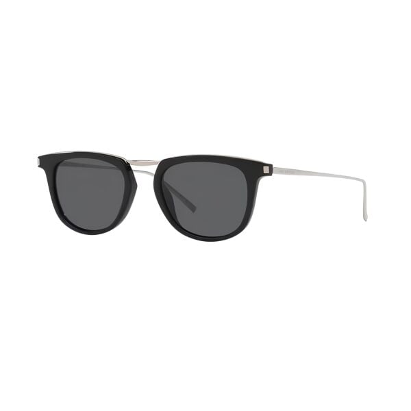 Saint Laurent SL 753 Oval Siyah Unisex Güneş Gözlüğü