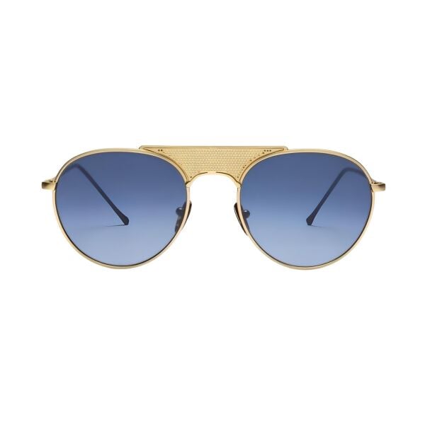 L.G.R Kerio-3018 39 Gold Yuvarlak Güneş Gözlüğü