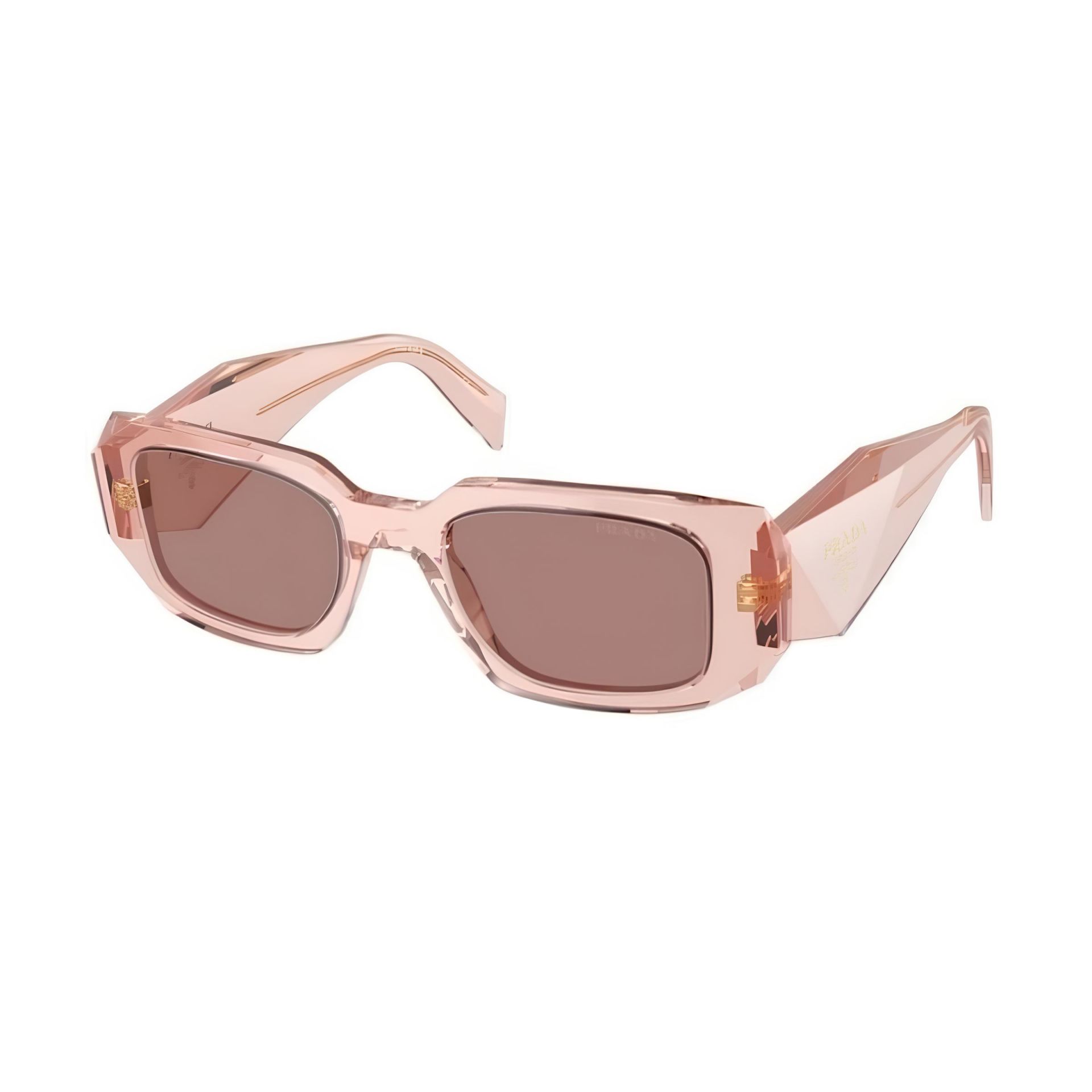 Prada 0Pr 17Ws Şeffaf Pembe Kadın Güneş Gözlüğü