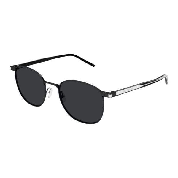 Saint Laurent SL 747 Oval Siyah Erkek Güneş Gözlüğü