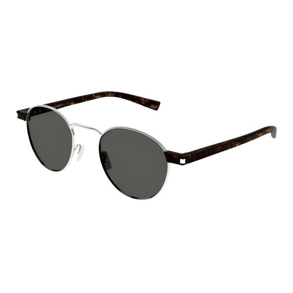 Saint Laurent SL 707 Leopar Yuvarlak Erkek Güneş Gözlüğü