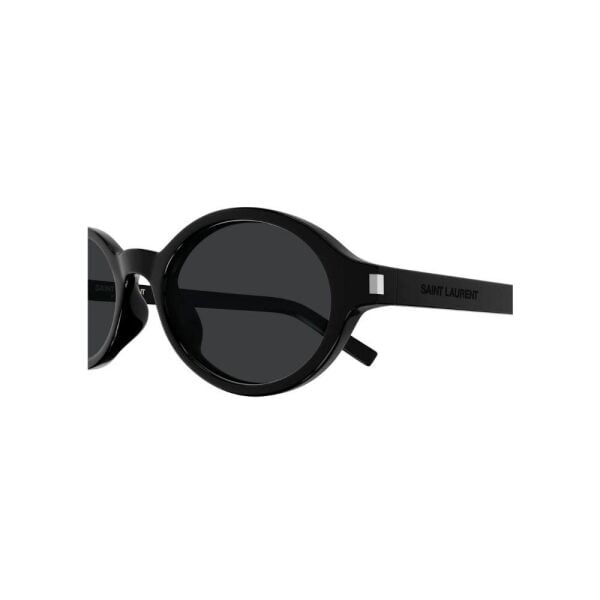 Saint Laurent SL 751 Yuvarlak Siyah Kadın Güneş Gözlüğü
