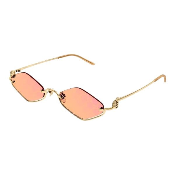 Gucci Gg 1604S Geometrik Gold Kadın Güneş Gözlüğü