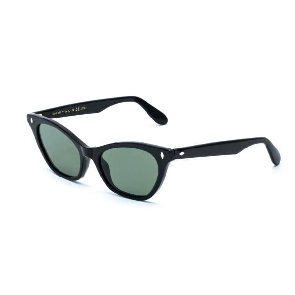 L.G.R Kimberly 01 Siyah Cat Eye Kadın Güneş Gözlüğü