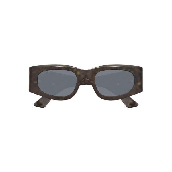 Gucci Gg 1664S 003 Leopar Oval Kadın Güneş Gözlüğü