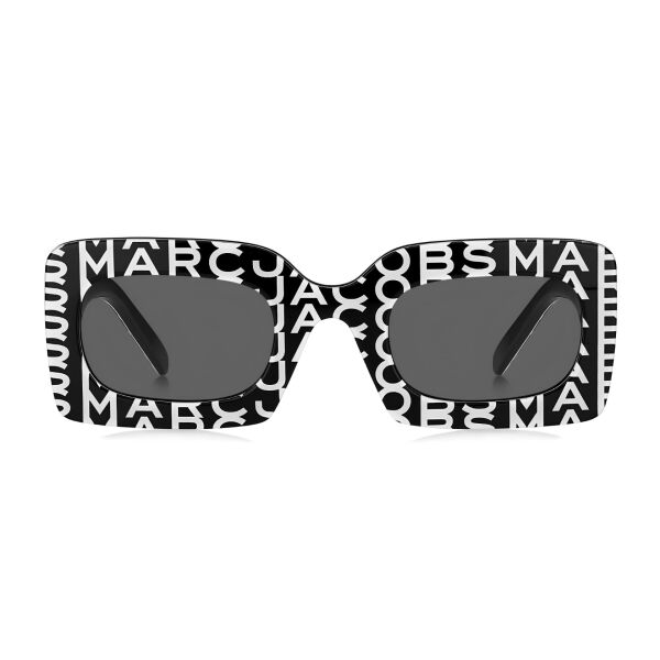 Marc Jacobs 488/N/S Logolu Siyah Beyaz Kadın Güneş Gözlüğü