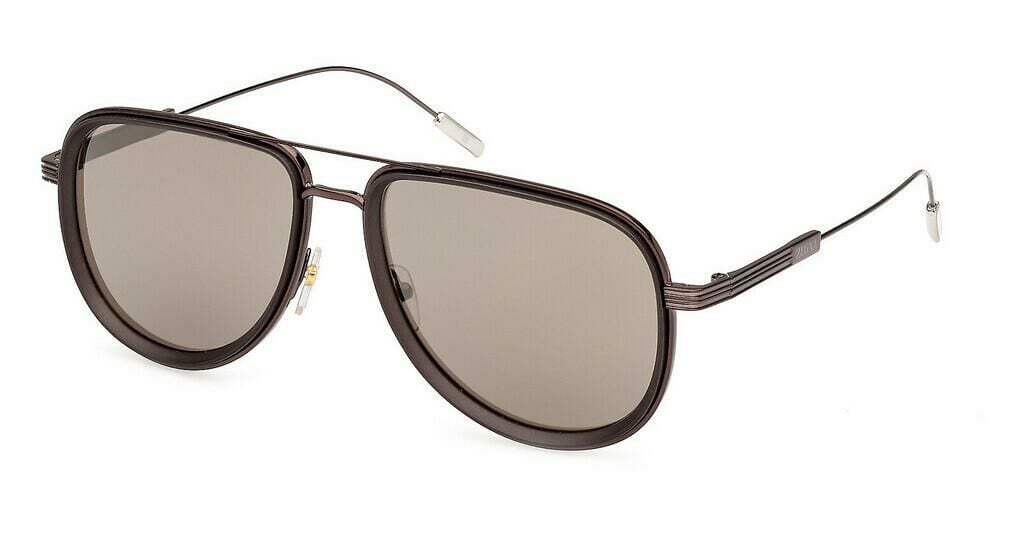 Ermenegıldo Zegna Ez 0218 Metal Pilot Erkek Güneş Gözlüğü